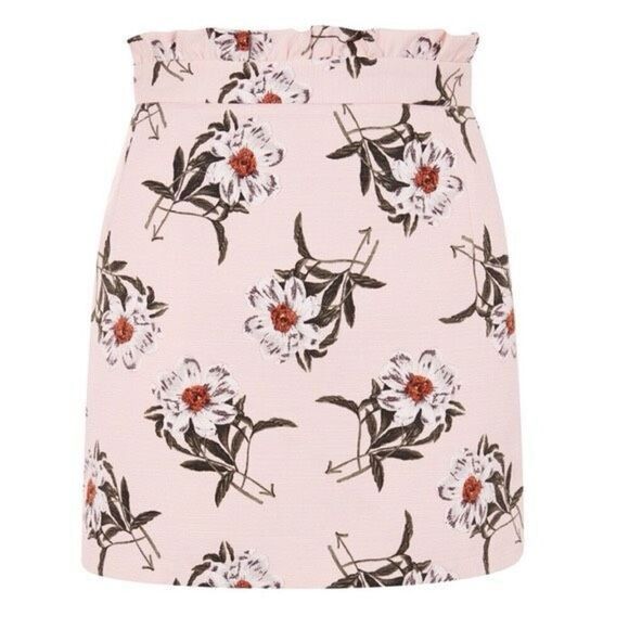 ✨TOPSHOP Daisy Print Mini Sz 12 Skirt✨ - Picture 4 of 11